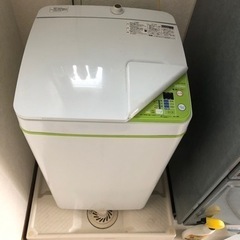 受け渡し決定　ハイアール洗濯機小型3.3kg