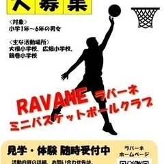 ⭐️ミニバスメンバー募集⭐️(秦野、平塚、伊勢原)ラバーネミニバ...