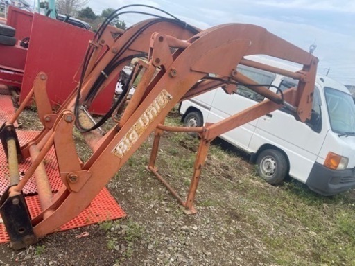 フロントローダートラクターグレイスローダーBig Unit埼玉県 フロントローダートラクターグレイスローダーBig Unit埼玉県