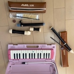 ピアニカ、リコーダーセット　楽器 鍵盤楽器、ピアノ