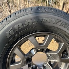 ジムニーシエラ 純正タイヤ ホイール付き4本＋スペアタイヤセット 新車外し