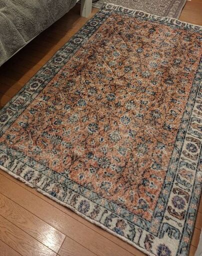 ヴィンテージトルコ絨毯 114×195