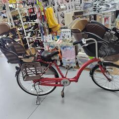 J080☆シート破れ有り☆3人乗り自転車☆PetitMaman☆内装3段