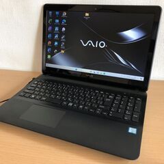 【ネット決済・配送可】★☆ 爆速 SONY VAIO ノートパソ...