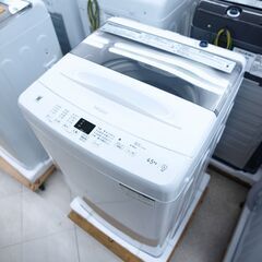 洗濯機　4.5㎏　ハイアール　JW-U45B（W）　未使用品