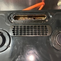 45R ヴィンテージ風カーディガン Mサイズ-🟡 2022年製 ガスコンロ ガステーブル リンナイ 2口 グリルあり 