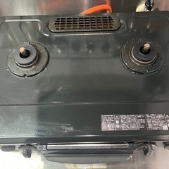 45R ヴィンテージ風カーディガン Mサイズ-🟡 2022年製 ガスコンロ ガステーブル リンナイ 2口 グリルあり 