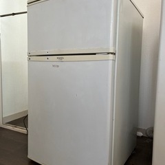【引取り確定済】冷蔵庫/冷凍冷蔵庫/一人暮らし/単身用/88L