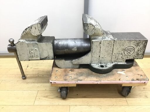 エコツール半田店】ナベヤ 卓上バイス 150mm【愛知県/名古屋市/知立市