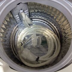 （8/25受渡済）JT8555【SHARP/シャープ 7.0㎏洗濯機】美品 2020年製 ES-GE7F 家電 洗濯 簡易乾燥付