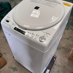 綺麗な中古品☆洗濯機☆SHARP☆2020年製☆8kg☆格安☆中...