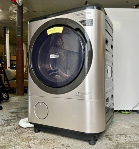 札幌引取り歓迎 20年製 日立 HITACHI ドラム式洗濯乾燥機 BD-NX120FL 洗濯12kg/乾燥7kg