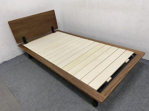 7/22【無印良品】ベッドフレーム（シングル）、ヘッドボード各×1