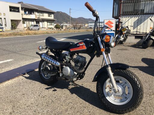 福山　瀬戸町　ホンダ  ノーティダックス  CY50  低走行1502km  実働  書類付き  太足  レストア  4ミニ  カスタムベースにも