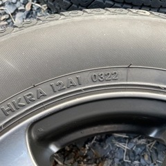 ホイール＆タイヤセット】軽バン バモス 等145/80r12 80/78N LT 12×4.0J ＋40 2022年製 ヨコハマ SUPER VAN 356