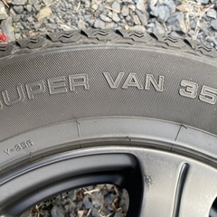 ホイール＆タイヤセット】軽バン バモス 等145/80r12 80/78N LT 12×4.0J ＋40 2022年製 ヨコハマ SUPER VAN 356