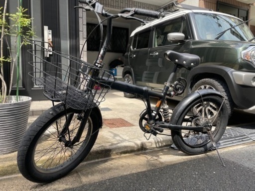 折りたたみ自転車　20インチ　ファットバイク　FATBIKE