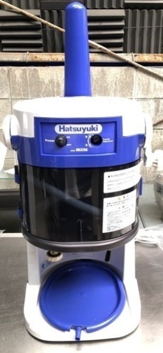 中部コーポレーション　ブロックアイススライサー　HB320A かき氷