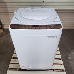 【売却済】SHARP 全自動洗濯機7kg ES-T712 2020年製