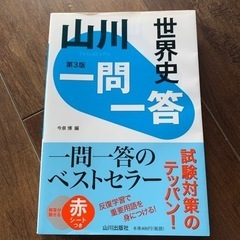 「山川一問一答世界史」 今泉 博