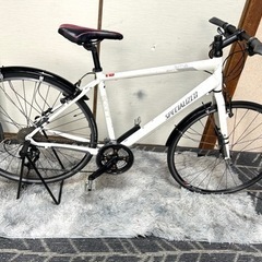 specializedクロスバイク27インチSHIMANO27段変速、超軽量アルミフレーム