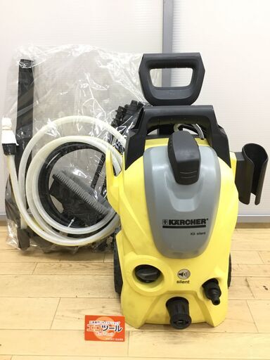【エコツール半田店】ケルヒャー 家庭用高圧洗浄機 K3サイレント 西日本/60HZ地域用【愛知県/名古屋市/知立市/半田市/岡崎市/工具】【ITYTFX5J6FPS】★出張買取も好評受付中！
