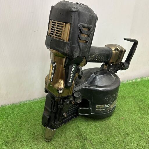 ハイコーキ NV90HR2 高圧釘打機【野田愛宕店】【店頭取引限定】【中古 ジャンク】IT97I9H282D8 ハイコーキ NV90HR2 高圧釘打機【野田愛宕店】【店頭取引限定】【中古