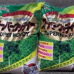 【取引中】木製 猫砂 6L×2袋