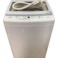 アクア AQUA 洗濯機 全自動電気洗濯機 AQW-GV80J ...
