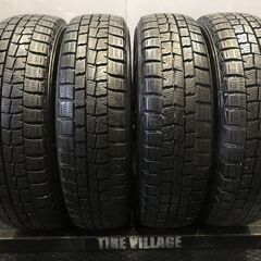 【DUNLOP WM01 155/65R14】スタッドレス【MANARAY SPORT EuroSpeed 14インチ 4本 4.5J4HPCD100+45】バリ溝 N-BOX スペーシア等　(VTJ837)