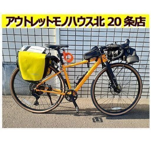 美品!!【キャノンデール トップストーン4 マンゴー グラベルロード】2022-2023年モデル バイクパッキング アルミ XS 10段変速 CANNONDALE TOPSTONE4 自転車 札幌 北20条店