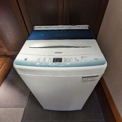 2022年製ハイアール　洗濯機　4.5kg　受け渡し決定