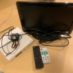 テレビand DVDプレーヤー