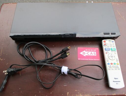 ☆パナソニック Panasonic DMR-BRS500 DIGAブルーレイBD\u0026HDDレコーダー 500GB◆高機能ディーガ