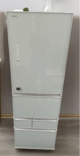 TOSHIBA ノンフロン冷凍冷蔵庫　東芝 2018年
