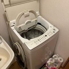 縦型洗濯機　簡易乾燥付き(作動未確認)