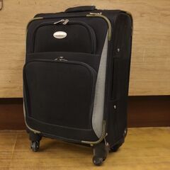 スーツケース キャリーケース 黒 35×26×高さ55～80cm...