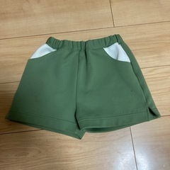 所沢文化幼稚園　緑半ズボン　130