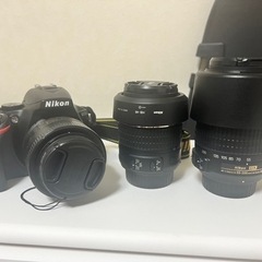 【ネット決済・配送可】Nikon  D5500 レンズセット
