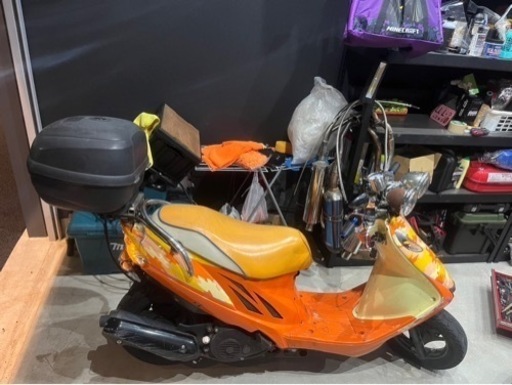 v125 ボアアップ　バーハンカスタム