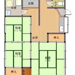 🉐敷金礼金0無料✨DIY🩷バス停から徒歩2分🚌坂&階段少!人気の平屋🏠