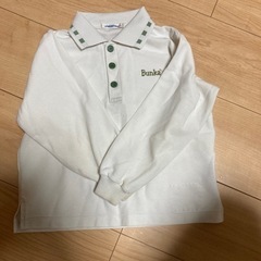 所沢文化幼稚園　長袖ポロシャツ　サイズ110