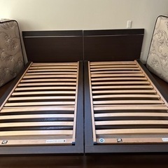 家具 ベッド ダブルベッド【値下げ決定】