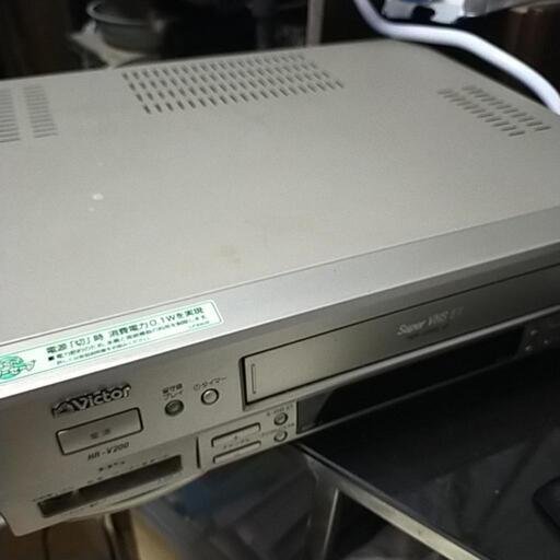 HR-V200  Victor Ｓ-VHSビデオカセットレコーダー   リモコン付