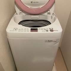 洗濯機　4/29(月)受け取り可能な方のみ