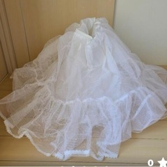 ウェディングドレス。