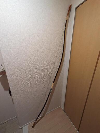 弓道　弓　直心3バンブー　16kg　2寸伸