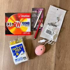 【5月末処分∕OA用品まとめ売り】タッチペン、USBマウス、CD...