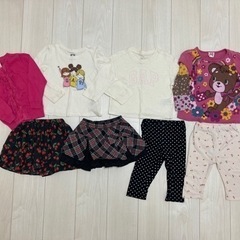 100サイズ　女の子　カットソー　カーディガン　まとめ売り