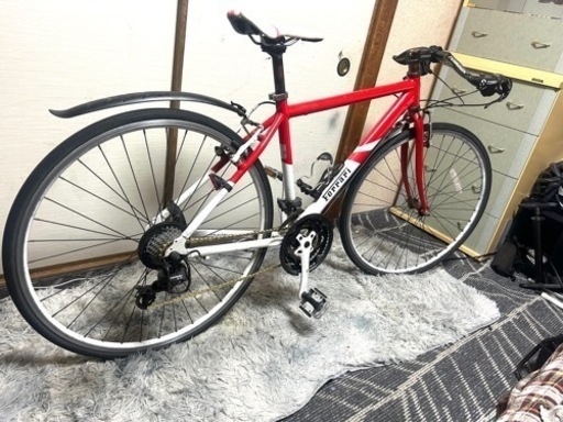 Ferrari.(フェラーリ)CR-Dクロスバイク27インチSHIMANO 21段変速
